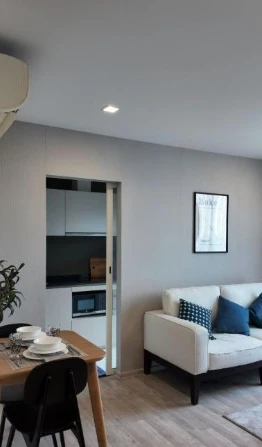 ขาย Chambers Cher Ratchada-Ramintra ชั้น 7 Full-Furnished Style Minimalist-Modern พร้อมอยู่ จองเลย