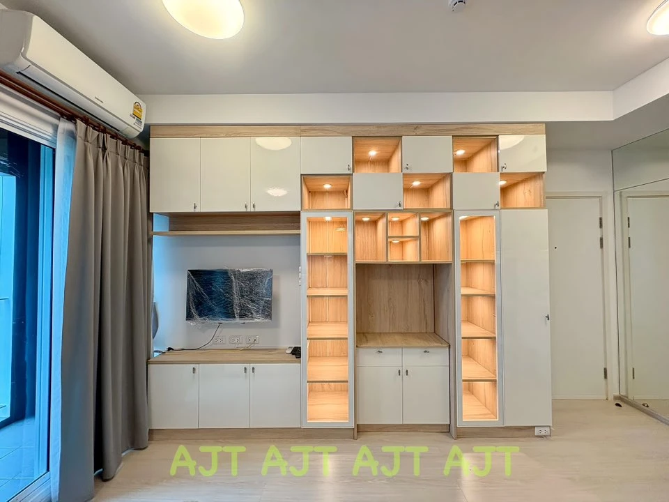 Chapter One Eco Ratchada-Huai Khwang for sale, ready to move in, fully furnished, hurry and reserve now!