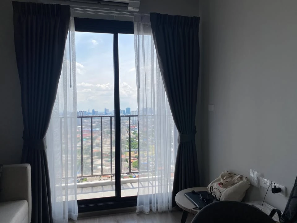 For sale Chapter One Flow Bangpo, high floor room, spacious, ready to move in, fully furnished, just come and move in!!!