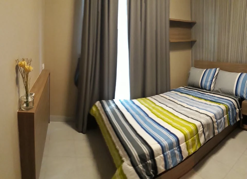 For sale: Chapter One The Campus Kaset, corner room, 1st floor, swimming pool view, fully furnished, ready to move in, don't delay.