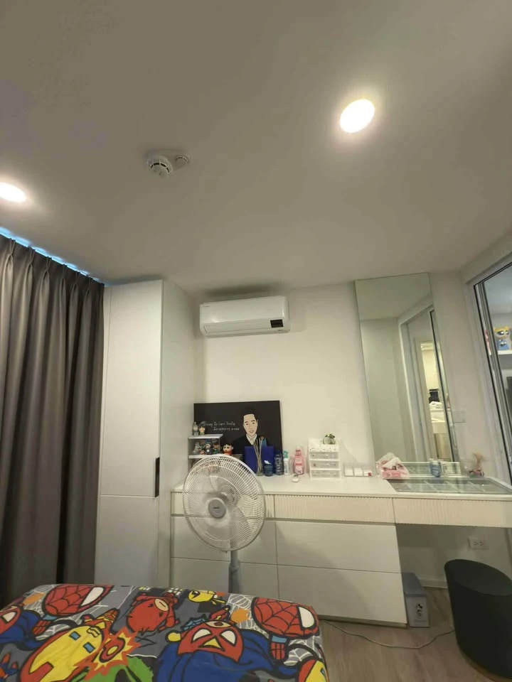 Chateau In Town Ratchayothin for sale, fully furnished with built-in furniture throughout the room, quiet atmosphere, just bring your belongings and m