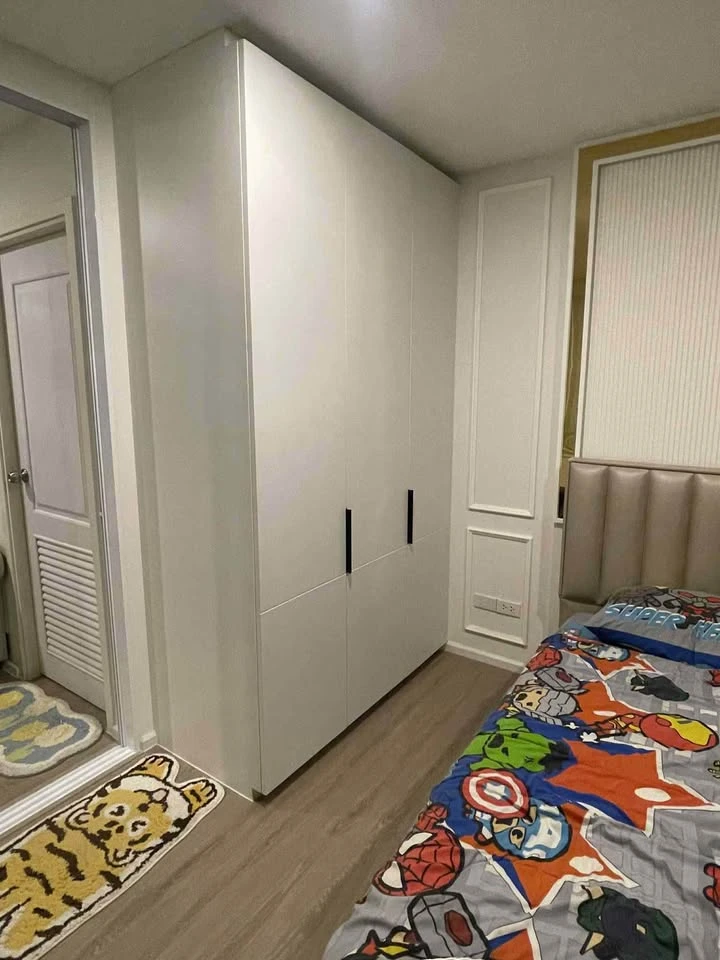 Chateau In Town Ratchayothin for sale, fully furnished with built-in furniture throughout the room, quiet atmosphere, just bring your belongings and m