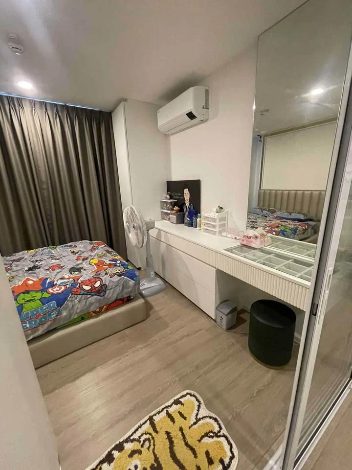 Chateau In Town Ratchayothin for sale, fully furnished with built-in furniture throughout the room, quiet atmosphere, just bring your belongings and m