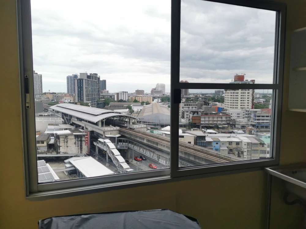 For sale City Home Sukhumvit 101 Studio room, fully furnished, convenient transportation, don't miss it.