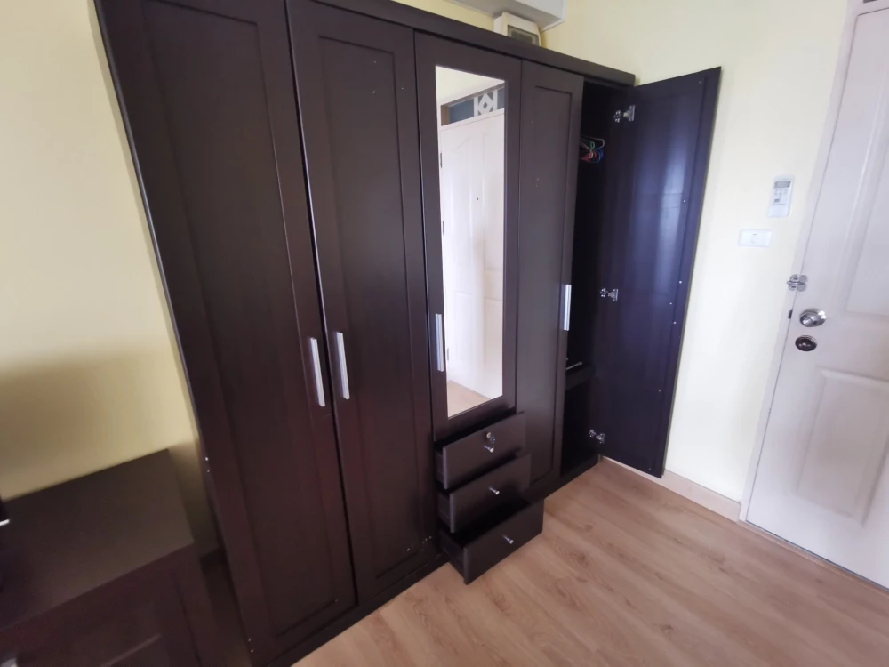 For sale City Home Sukhumvit 101 Studio room, fully furnished, convenient transportation, don't miss it.