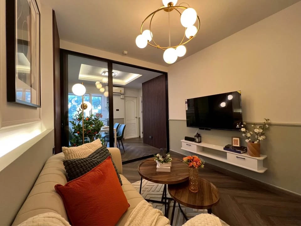 City Home Ratchada-Pinklao (Charansanitwong 95/1) for sale. Large 42 sq.m. unit, beautifully decorated, unobstructed view. Book now!
