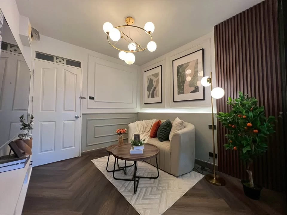 City Home Ratchada-Pinklao (Charansanitwong 95/1) for sale. Large 42 sq.m. unit, beautifully decorated, unobstructed view. Book now!