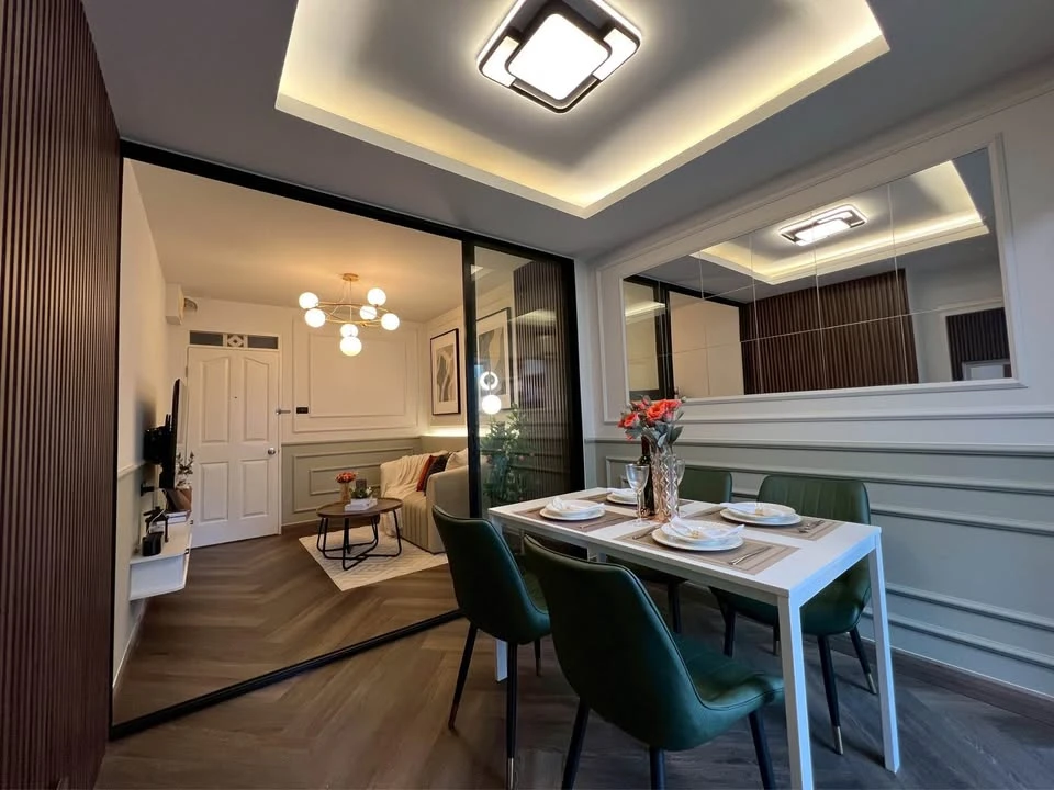 City Home Ratchada-Pinklao (Charansanitwong 95/1) for sale. Large 42 sq.m. unit, beautifully decorated, unobstructed view. Book now!