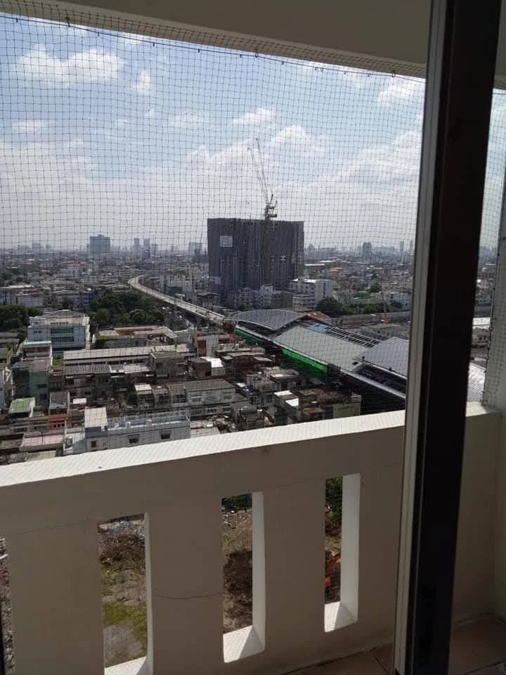 Commonwealth Pinklao for sale, spacious room, lots of usable space, good location, beautiful view, airy, good like this, hurry and reserve now.