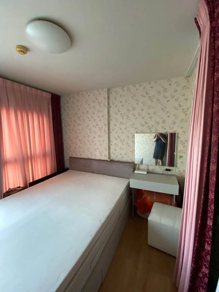 Condo for sale D condo Ramkhamhaeng, ready to move in, separate room, very well-proportioned, hurry and book before you miss out++