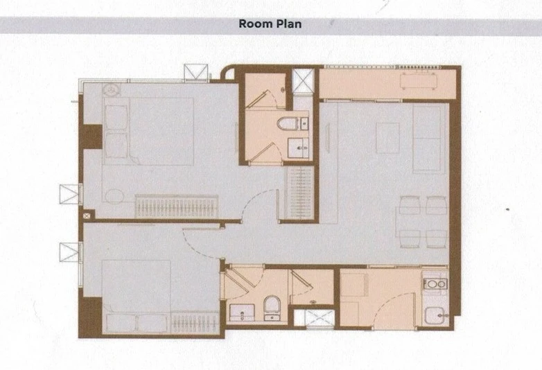 Condo for sale: Life Sathorn - Narathiwas 22. Nice unit, low floor, spacious and comfortable. Book now!