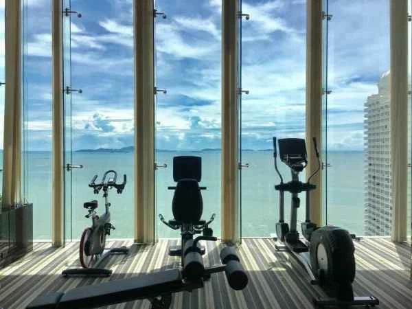 Condo for sale: The Riviera Wong Amat Beach, a nice room, high floor, sea view. Don't miss out on this great deal!!!