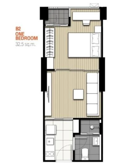 For sale: Culture Thonglor, high floor room, spacious, comfortable, hurry and book now!!!