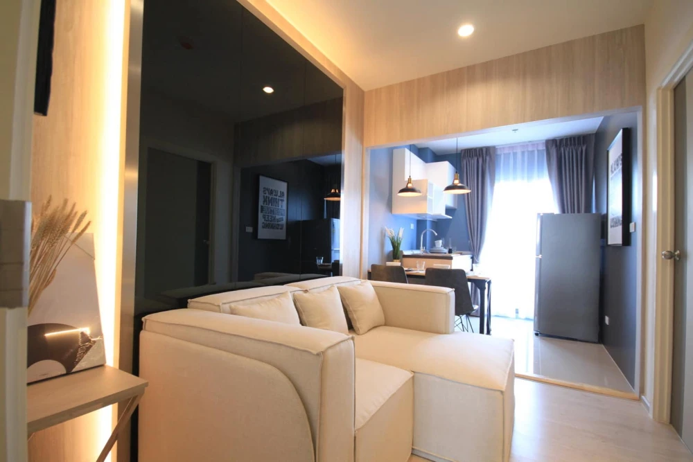 For sale: Dcon prime Ratchaphruek, 2.60 meter high ceiling, room on the 26th floor, very high, view of the Chao Phraya River, hurry and book now.
