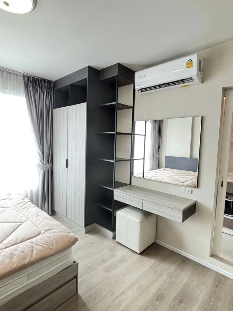 Selling dcondo Campus Dome Rangsit, 7th floor, exterior view, fully furnished, ready to move in. Book now!
