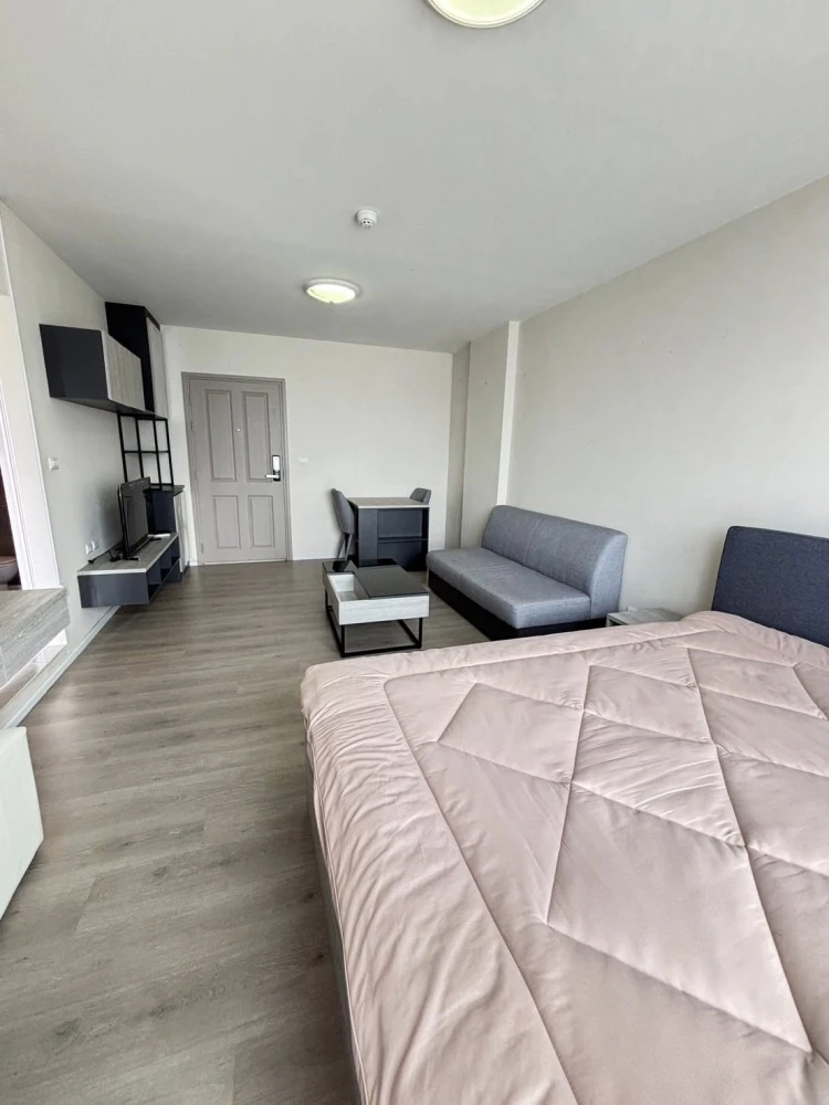 Selling dcondo Campus Dome Rangsit, 7th floor, exterior view, fully furnished, ready to move in. Book now!