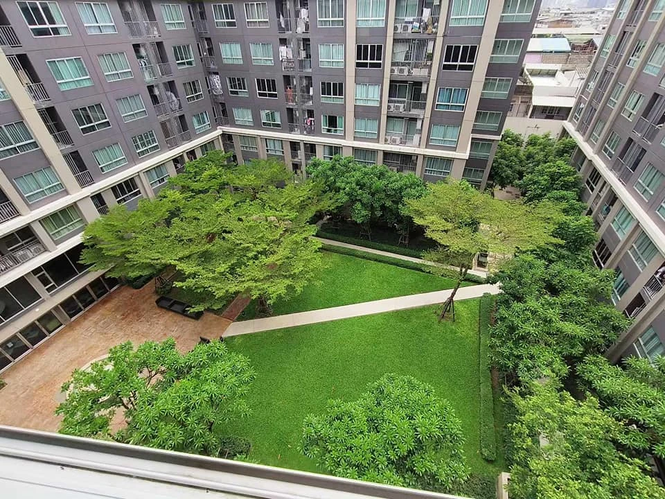 For sale Dcondo Campus Resort Ratchapruk - Charan 13 rooms ready to move in, garden view, furnished, book now++