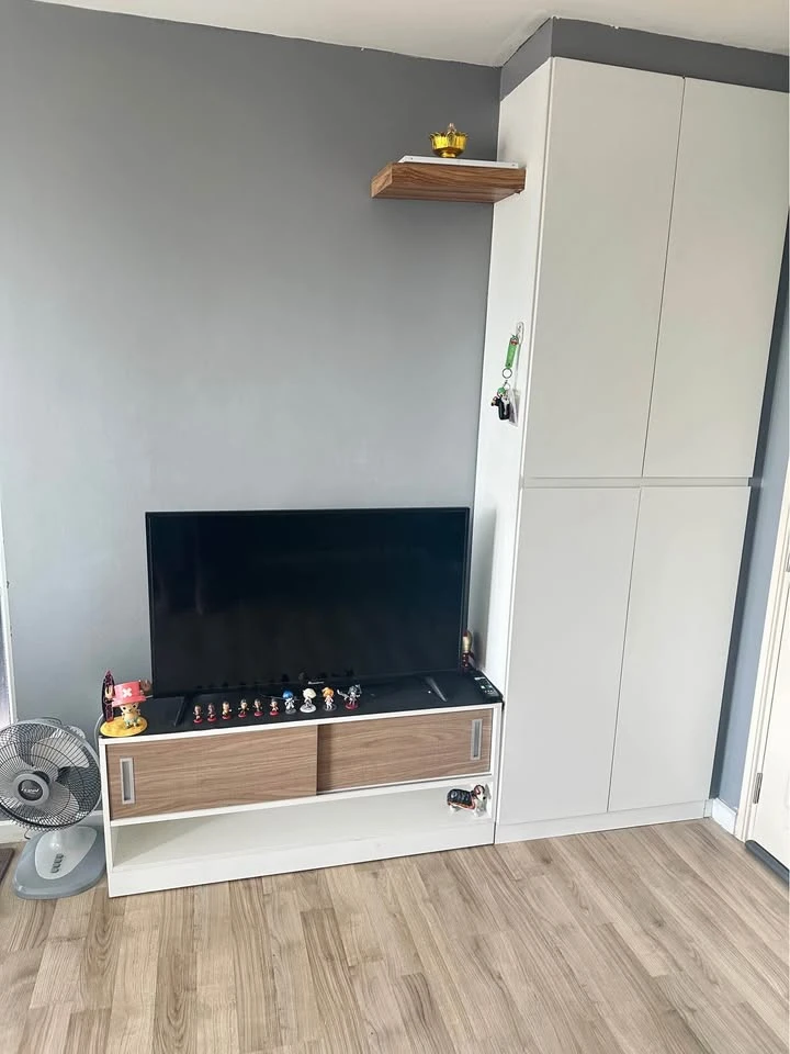 For sale: Dcondo Onnut Rama 9, 5th floor, fully furnished, nice to live in, reserve now, hurry!