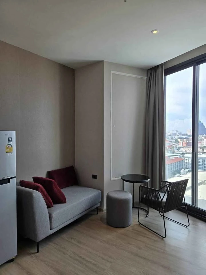 EDGE Central - Pattaya for sale, nice room, fully furnished, good location, beautiful view, reserve now.