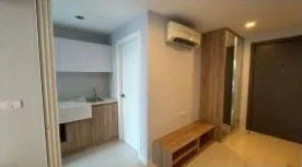 Elements Srinakarin for sale, spacious room, lots of usable space, view of the peak is not pleasing to the eye, can you not book it?