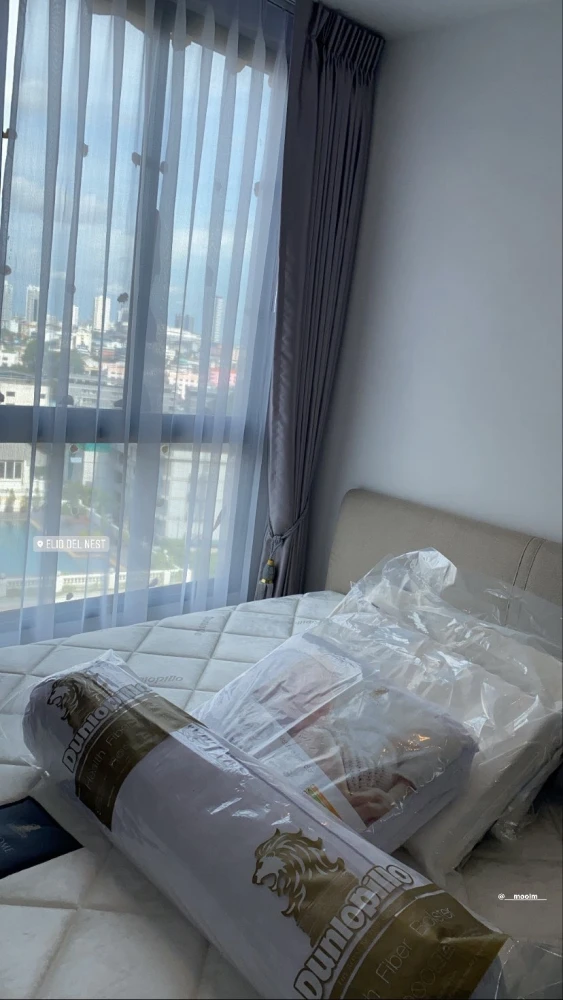 Selling Elio Del Nest 1-bedroom, 1-bathroom unit on the 11th floor. Fully furnished and equipped with appliances. Don't miss out!