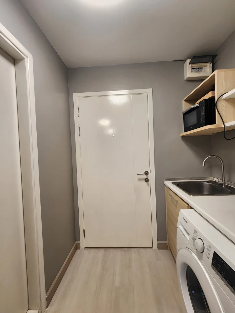 ELIO Delray Studio for sale, beautifully decorated in a stunning color scheme, comes fully furnished. Reserve now!