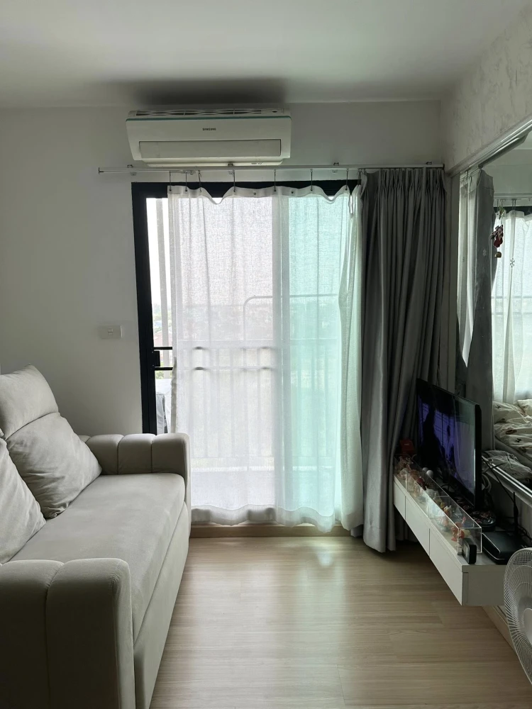 Selling Elite Salaya condo, 7th floor, Building B. Beautiful view, great ventilation, not hot at all, extremely comfortable. Book now!