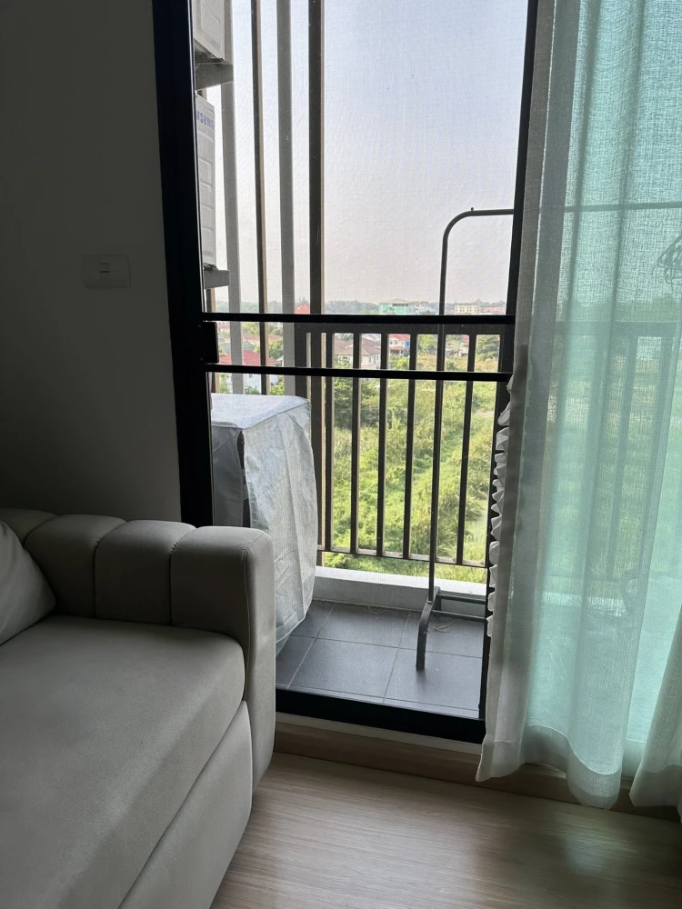 Selling Elite Salaya condo, 7th floor, Building B. Beautiful view, great ventilation, not hot at all, extremely comfortable. Book now!