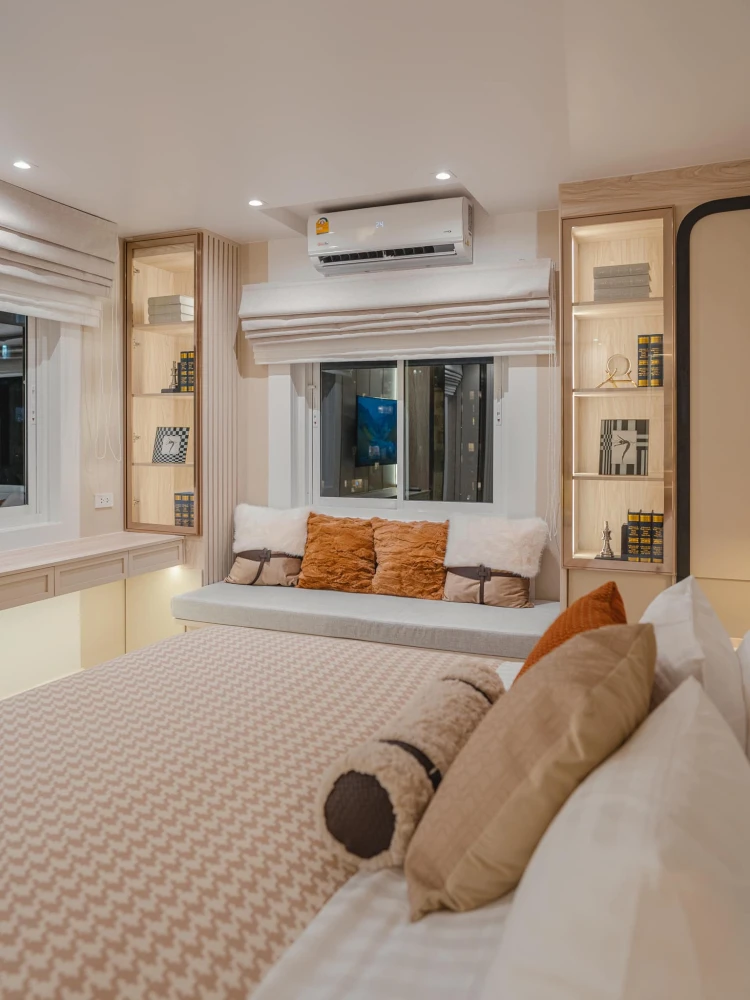 ขาย Fortune condo town 2 ชั้น 12 ตกแต่งสวยอลังมากเวอร์ บิวท์อินจัดเต็มทั้งห้อง จองแล้วจะไม่ผิดหวังแน่นอน