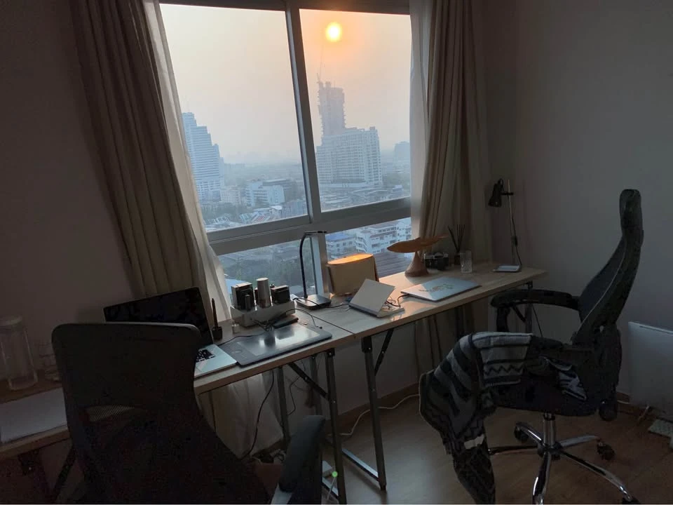 Fuse Chan Sathorn for sale, nice room, good location, convenient transportation, comes with complete facilities, don't miss it.
