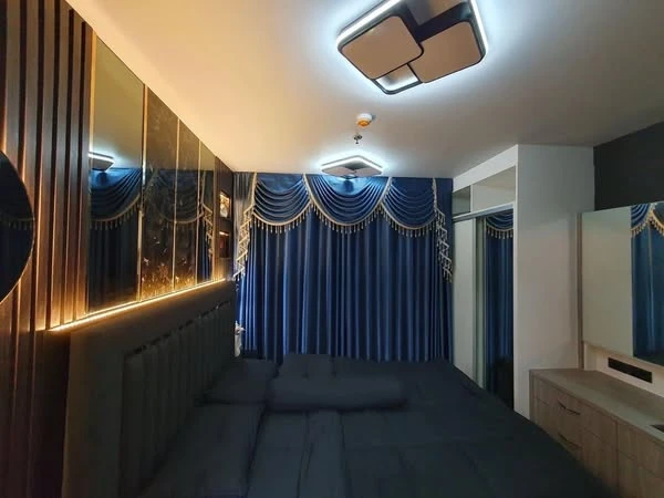 For sale: Fuse Chan Sathorn, beautifully decorated room, simple, luxurious, expensive-looking, built-in walls and excellent furniture. Reserve now!