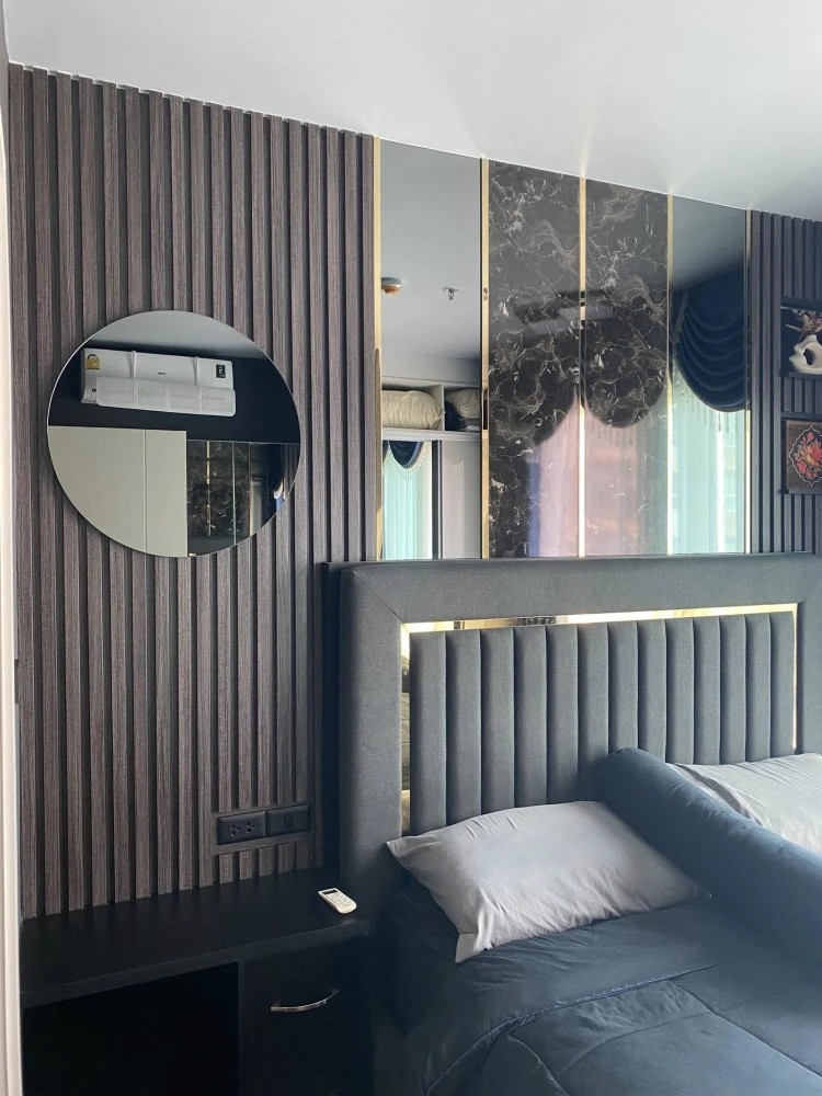 For sale: Fuse Chan Sathorn, beautifully decorated room, simple, luxurious, expensive-looking, built-in walls and excellent furniture. Reserve now!