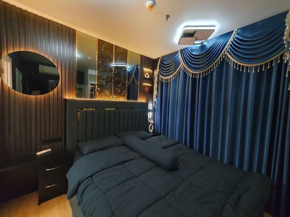 For sale: Fuse Chan Sathorn, beautifully decorated room, simple, luxurious, expensive-looking, built-in walls and excellent furniture. Reserve now!
