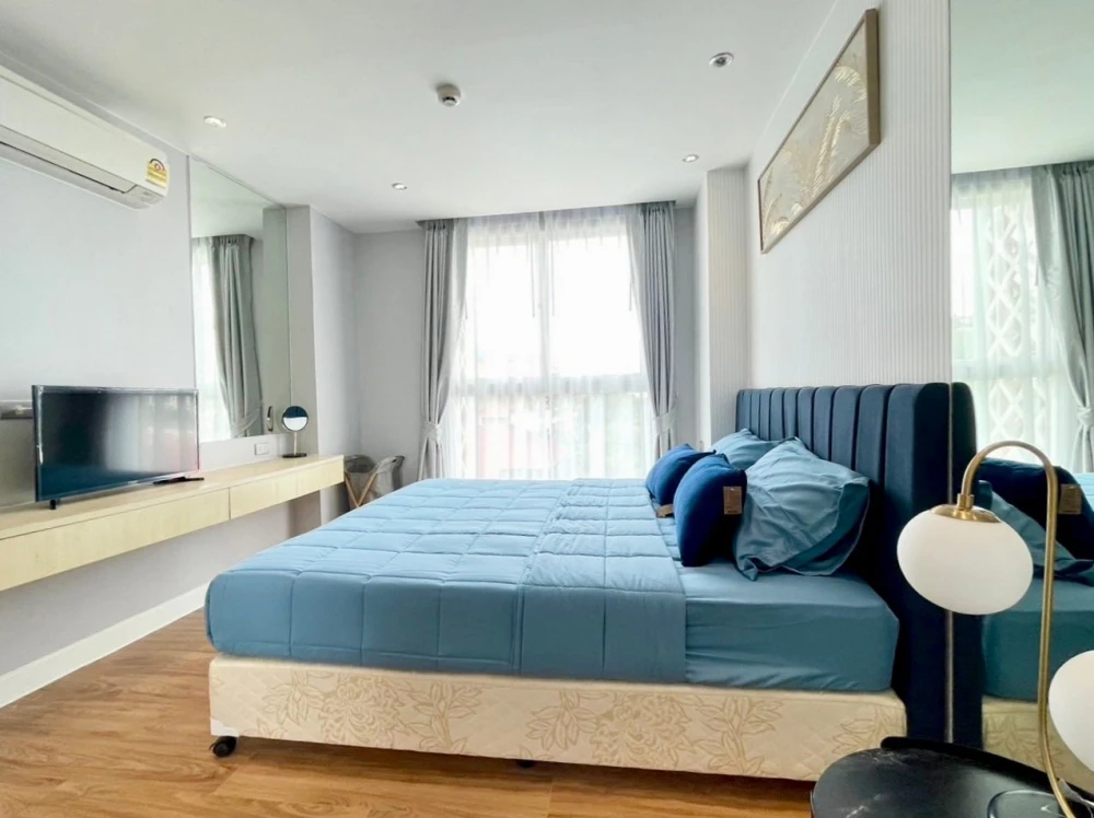 Grande Caribbean Resort Pattaya for sale, beautifully decorated room, lots of usable space, good location, reserve now!