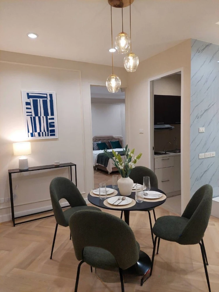 Selling Happy Condo Ladprao 101. Beautiful unit, fully furnished and decorated, ready to move in.
