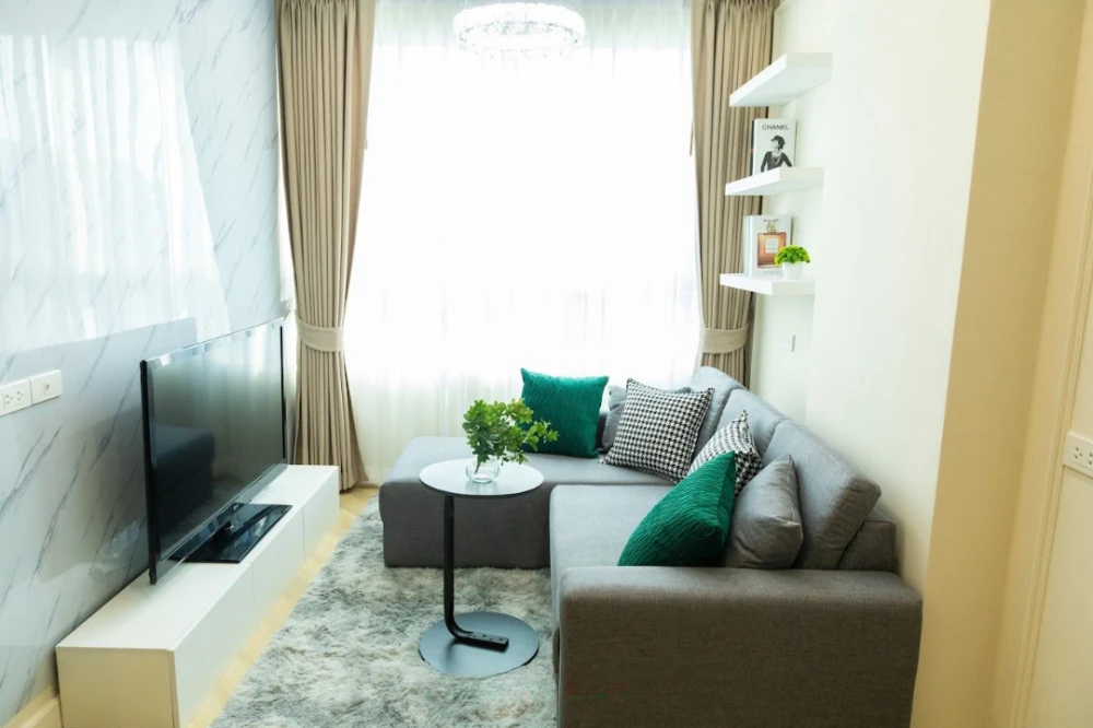 Selling Happy Condo Ladprao 101. Beautiful unit, fully furnished and decorated, ready to move in.