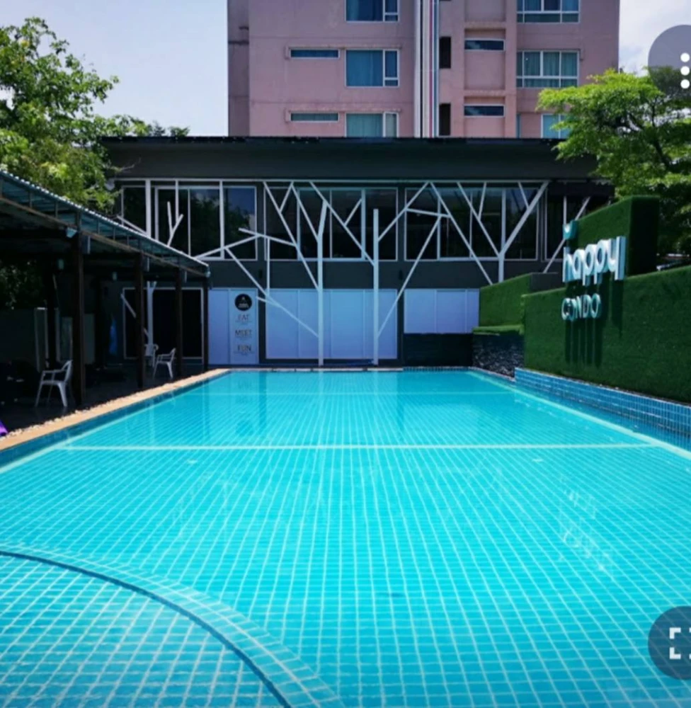 For sale: Happy Condo Lat Phrao 101, very spacious room, brightly decorated, fully furnished. I must say you have to book.