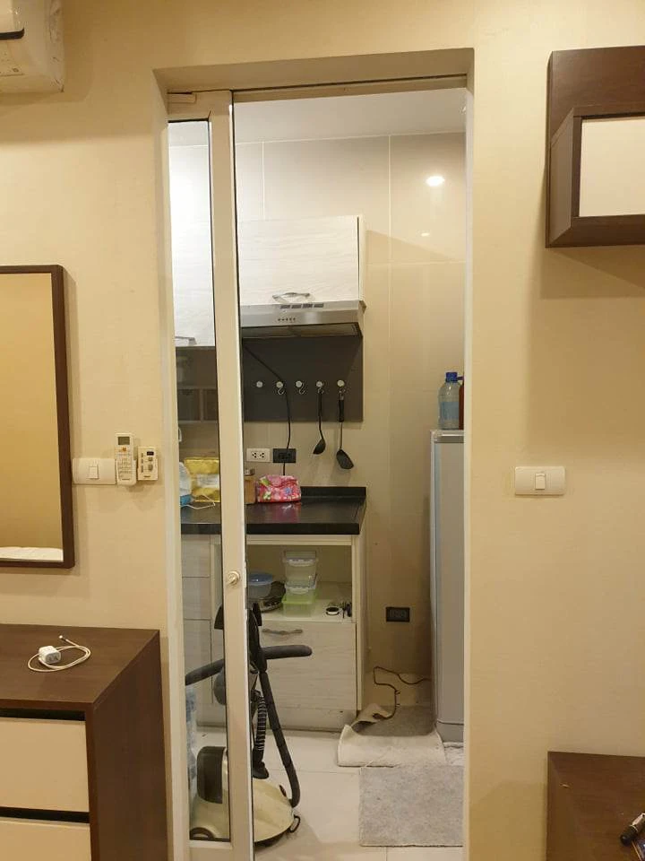 Happy Condo for sale, Lat Phrao 101, Building G, 3rd floor. The project has many shops and convenience services. Reserve now.