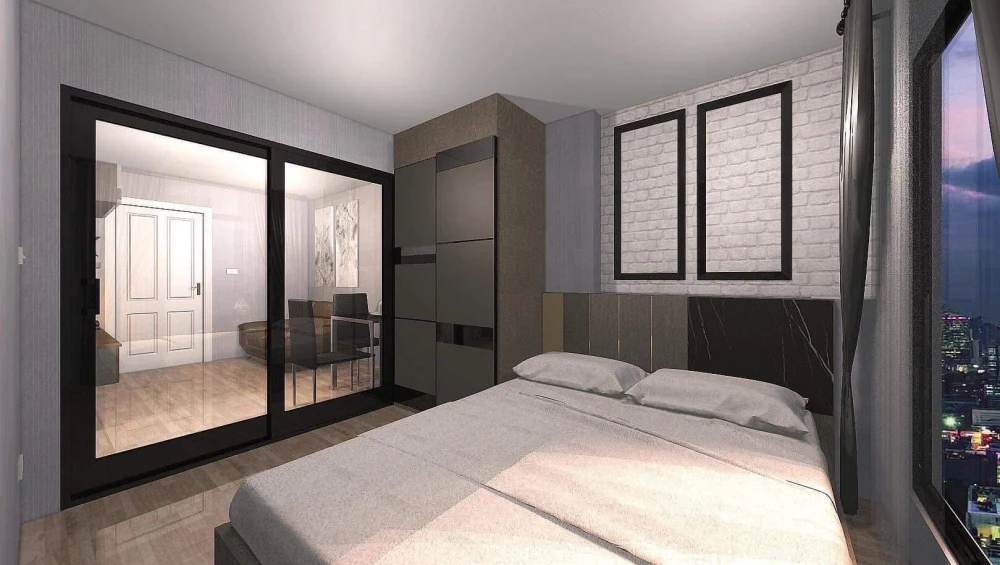 Hi Sukhumvit 93 for sale, furnished room, pool view, separated room, reserve now.
