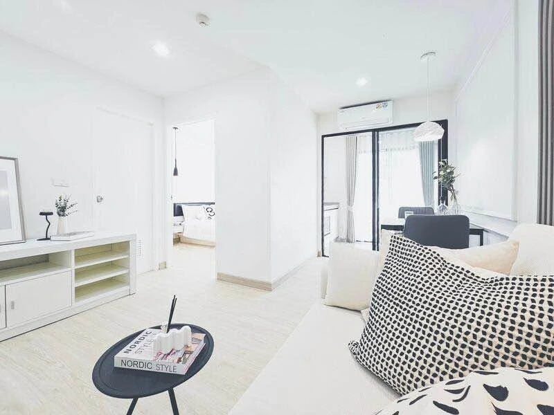 ขาย I CONDO Sukhumvit 105 ห้องตกแต่งสวย เฟอร์นิเจอร์ และ เครื่องใช้ไฟฟ้าครบ ห้ามพลาด
