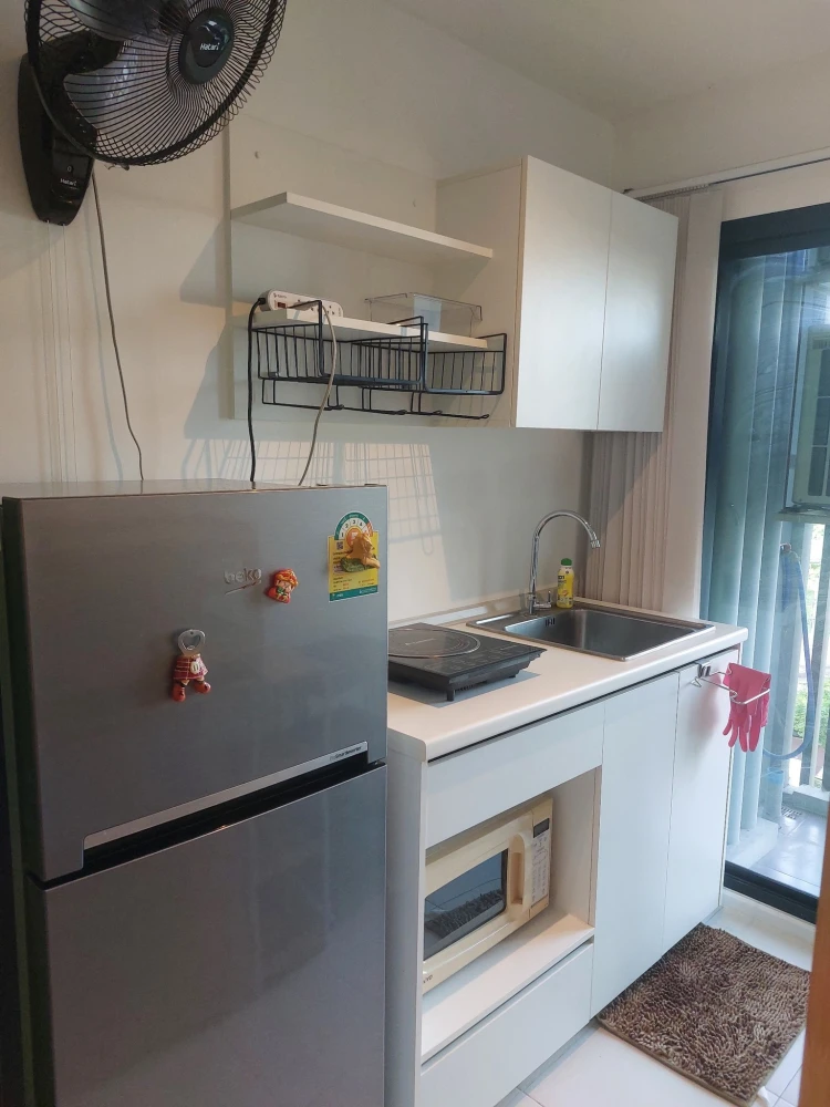 For sale: ICondo Serithai Green Space, 1 bedroom, 1 bathroom, fully furnished and equipped. Reserve now!