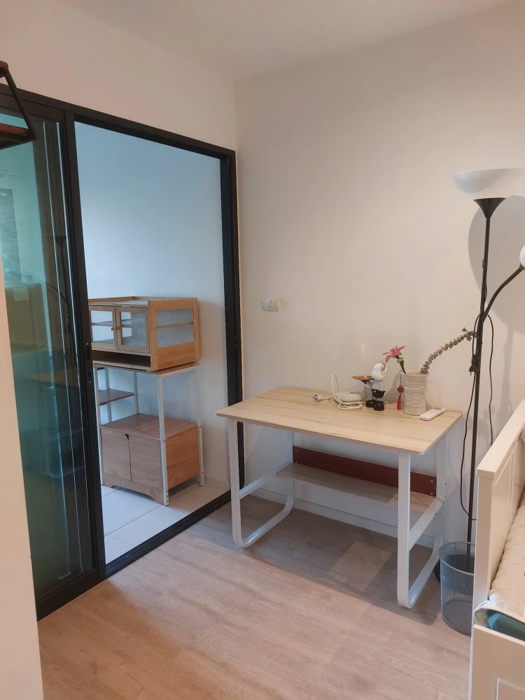 For sale: ICondo Serithai Green Space, 1 bedroom, 1 bathroom, fully furnished and equipped. Reserve now!