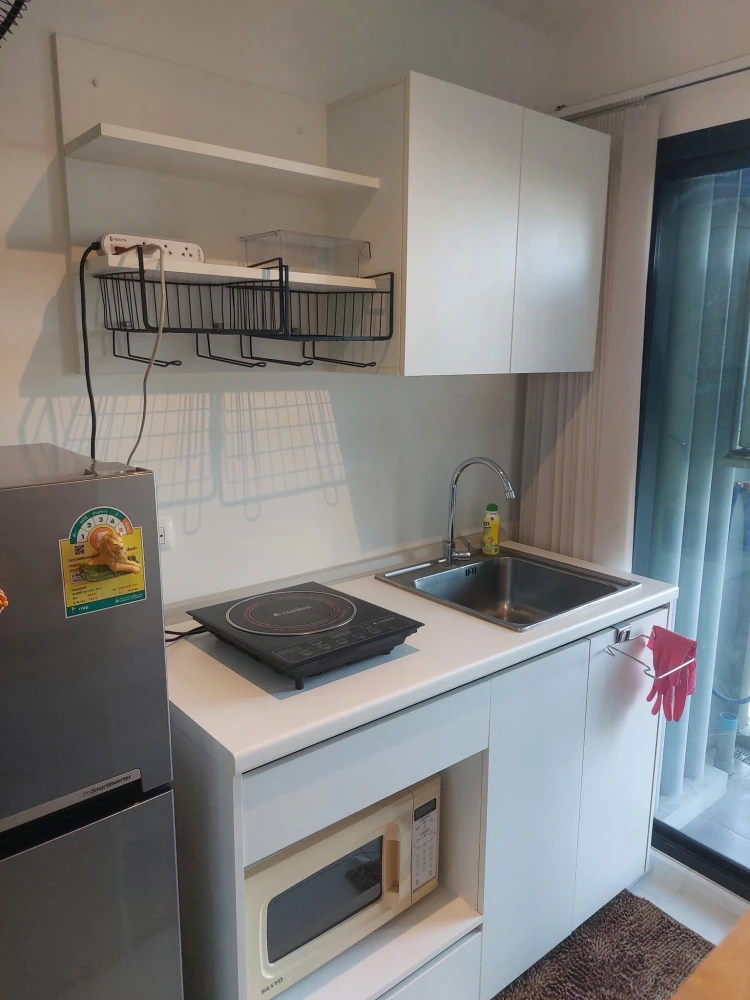 For sale: ICondo Serithai Green Space, 1 bedroom, 1 bathroom, fully furnished and equipped. Reserve now!