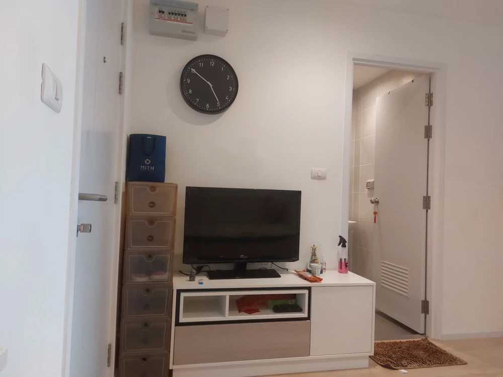 For sale: ICondo Serithai Green Space, 1 bedroom, 1 bathroom, fully furnished and equipped. Reserve now!