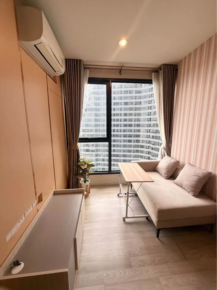 ขาย Ideo Mobi Sukhumvit East Point ห้องชั้นสูง พร้อมเข้าอยู่ เฟอร์ + เครื่องใช้ไผผ้าพร้อม จองเลย