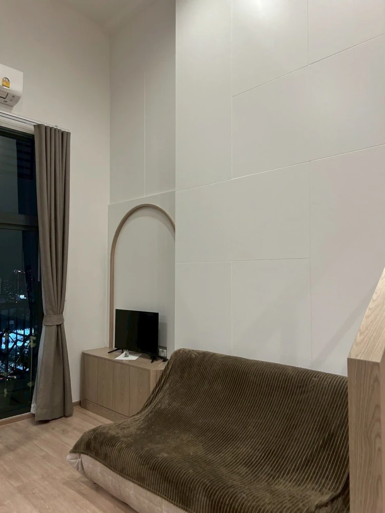 IDEO RAMA 9–ASOKE for sale, a nice room on a high floor, spacious and comfortable, just bring your bag and move in+++
