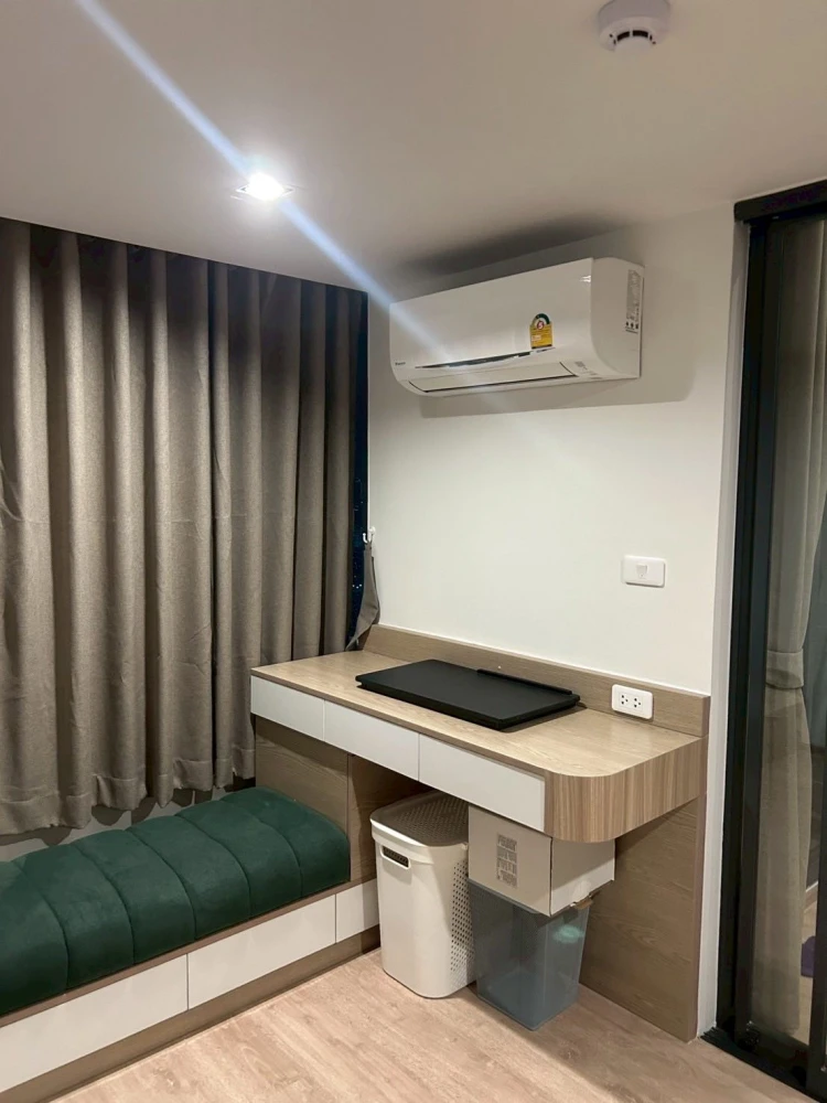IDEO RAMA 9–ASOKE for sale, a nice room on a high floor, spacious and comfortable, just bring your bag and move in+++