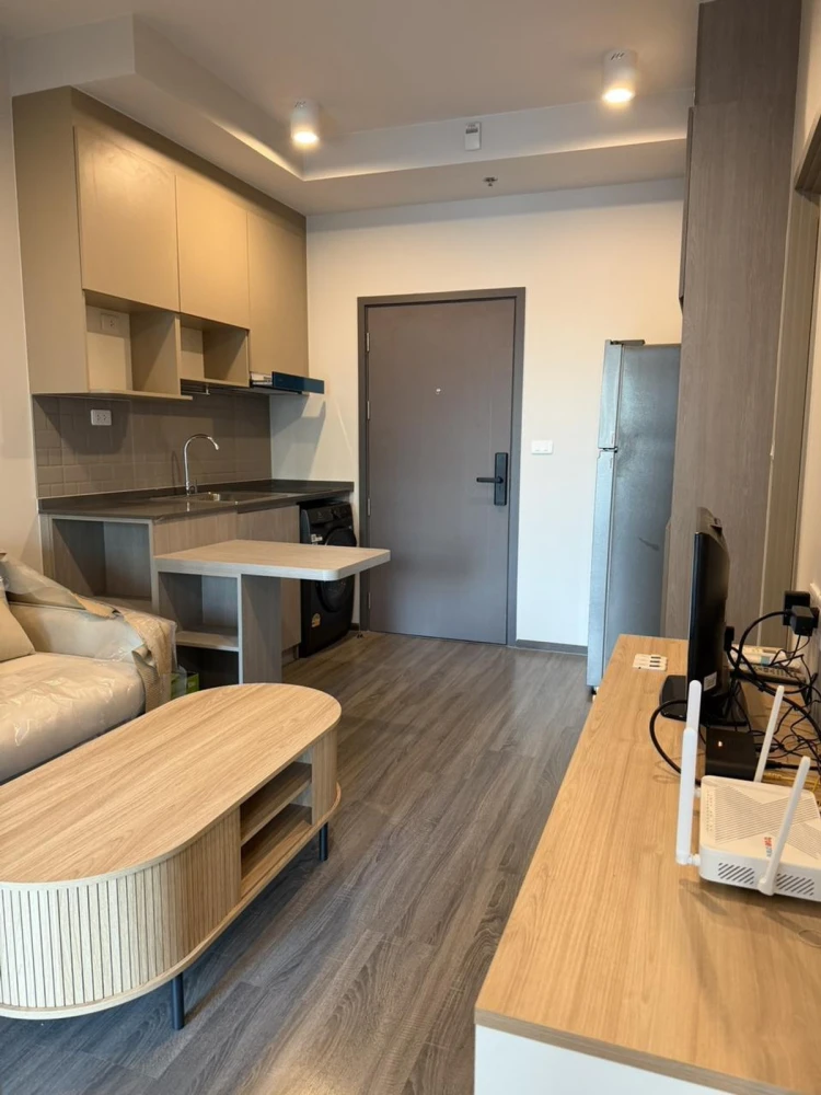 Selling Ideo Ramkhamhaeng - Lam Sali Station condo, 9th floor, fully furnished. Buy now!