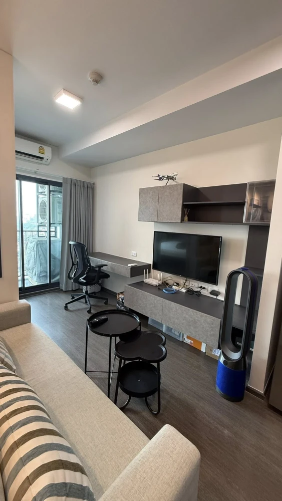 For sale or rent: IDEO Phahonyothin-Chatuchak, North-facing unit, cool all year round, 22nd floor, high floor with unobstructed view of Chatuchak Park