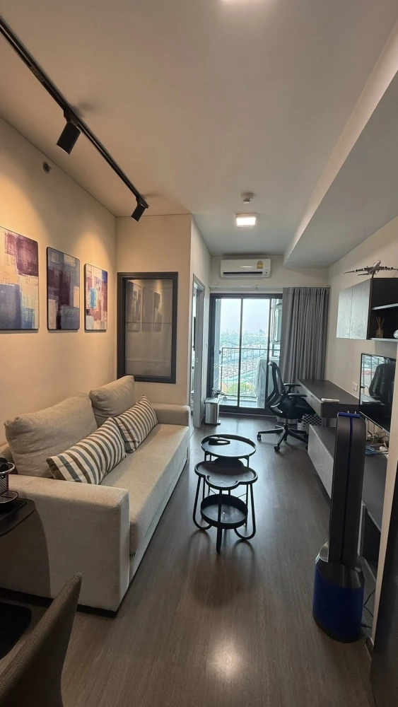 For sale or rent: IDEO Phahonyothin-Chatuchak, North-facing unit, cool all year round, 22nd floor, high floor with unobstructed view of Chatuchak Park